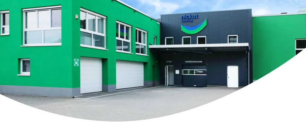 Firmengebäude von nickut catering in Burscheid